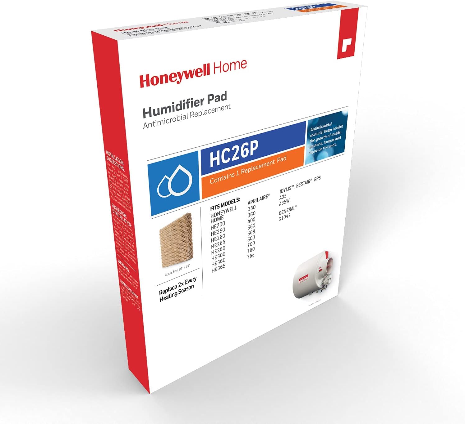 HONEYWELL HC26P1002 HUMIDIFIER PADS