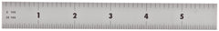 Mitutoyo 182-101 Series 182 Steel Rulers 6 inch 4R Wide Stainless Steel Rigid