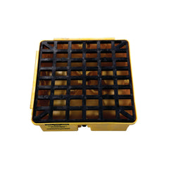 Eagle 1633D Drum Modular Spill Platform with Drain 2000 lbs Yellow