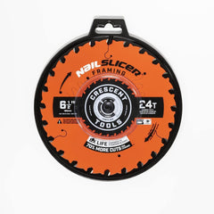 Crescent CSBFR-624 NailSlicer Framing Circular Saw Blade 6-1/2 x 24-Tooth