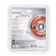 Crescent CSBMM-530 SteelSlicer Medium Metal Circular Saw Blade 5-3/8 x 30T