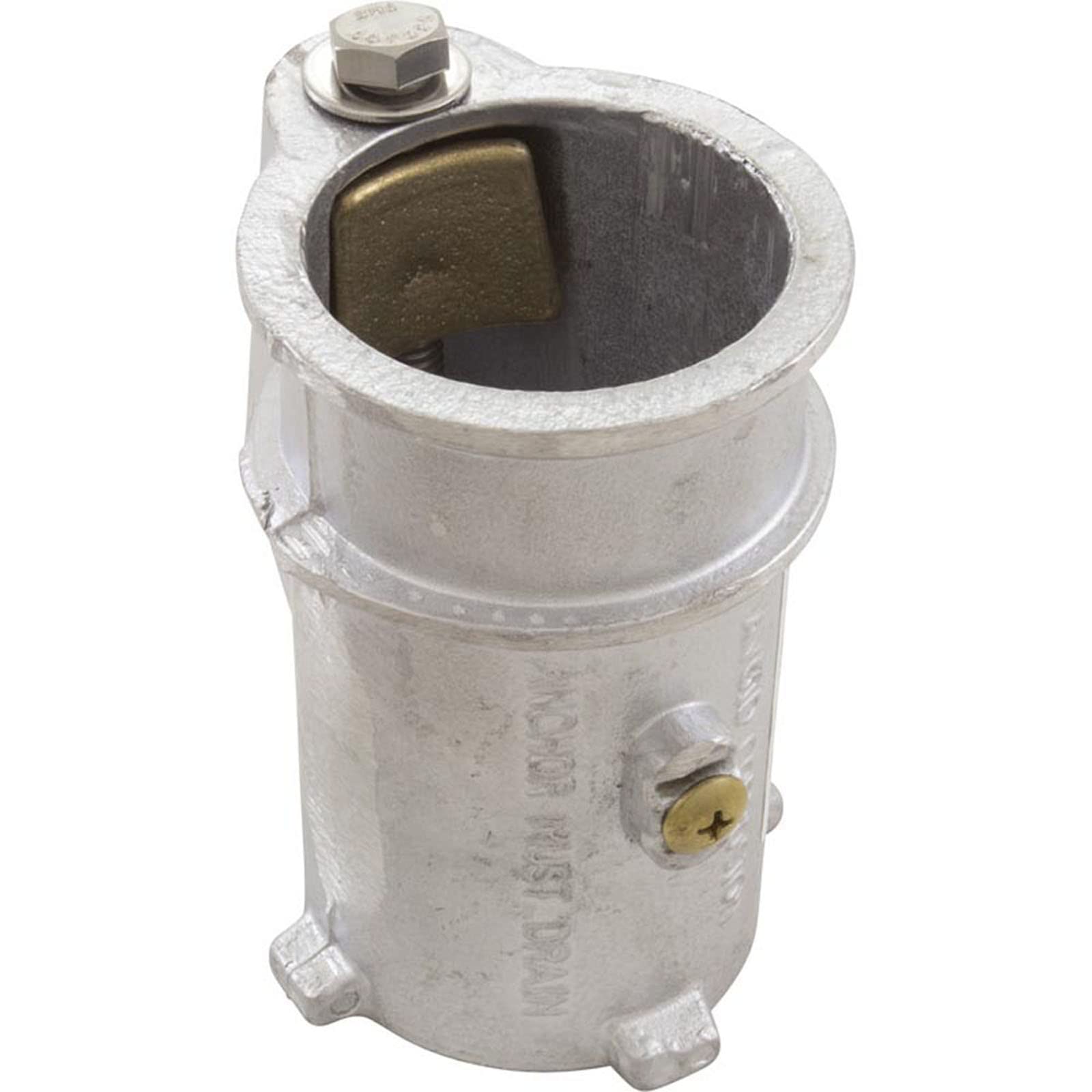 PERMACAST Perma-Cast PS-4019-C 4 Inch Aluminum Anchor Socket for 1.9 OD Rail