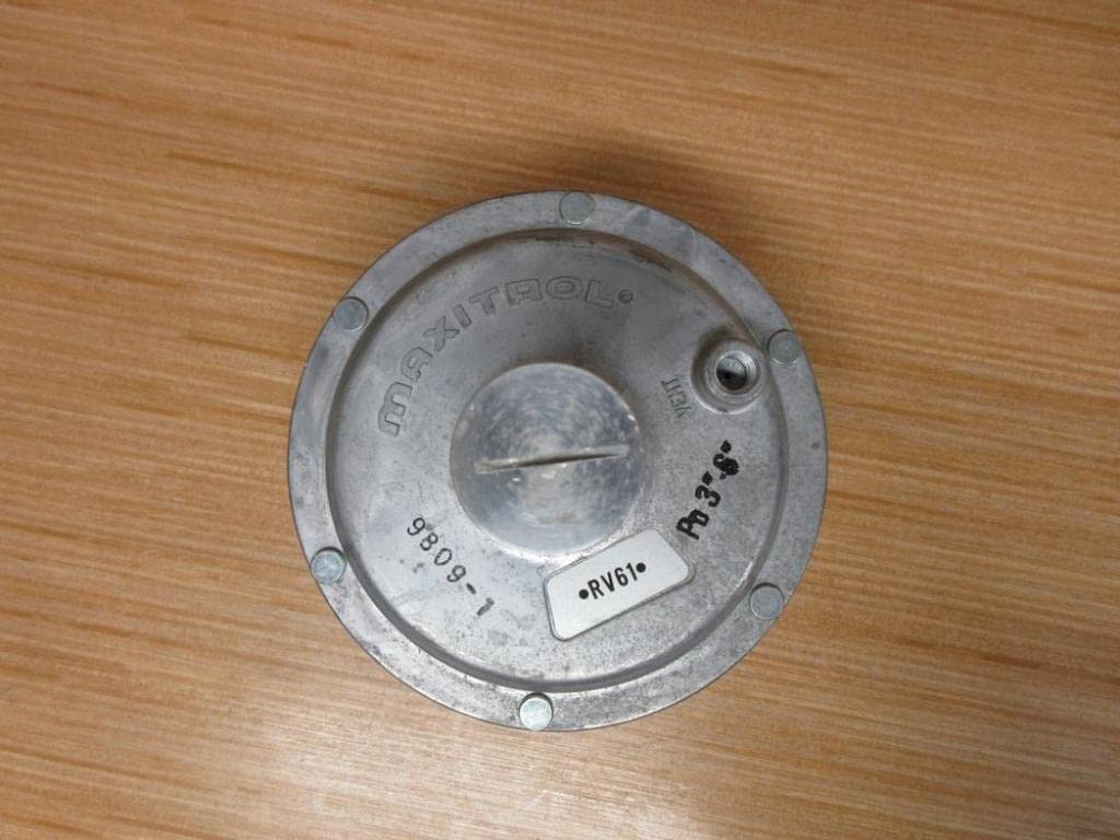 MAXITROL Maxitrol RV61-1 1 Inch Straight-Thru-Flow Gas Regulator 900000 BTU Replacement RV60 1-1/4 Inch