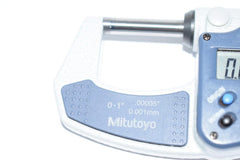 Mitutoyo 293-831-30 Digimatic Micrometer, Range: 0-1/0-25.4 mm