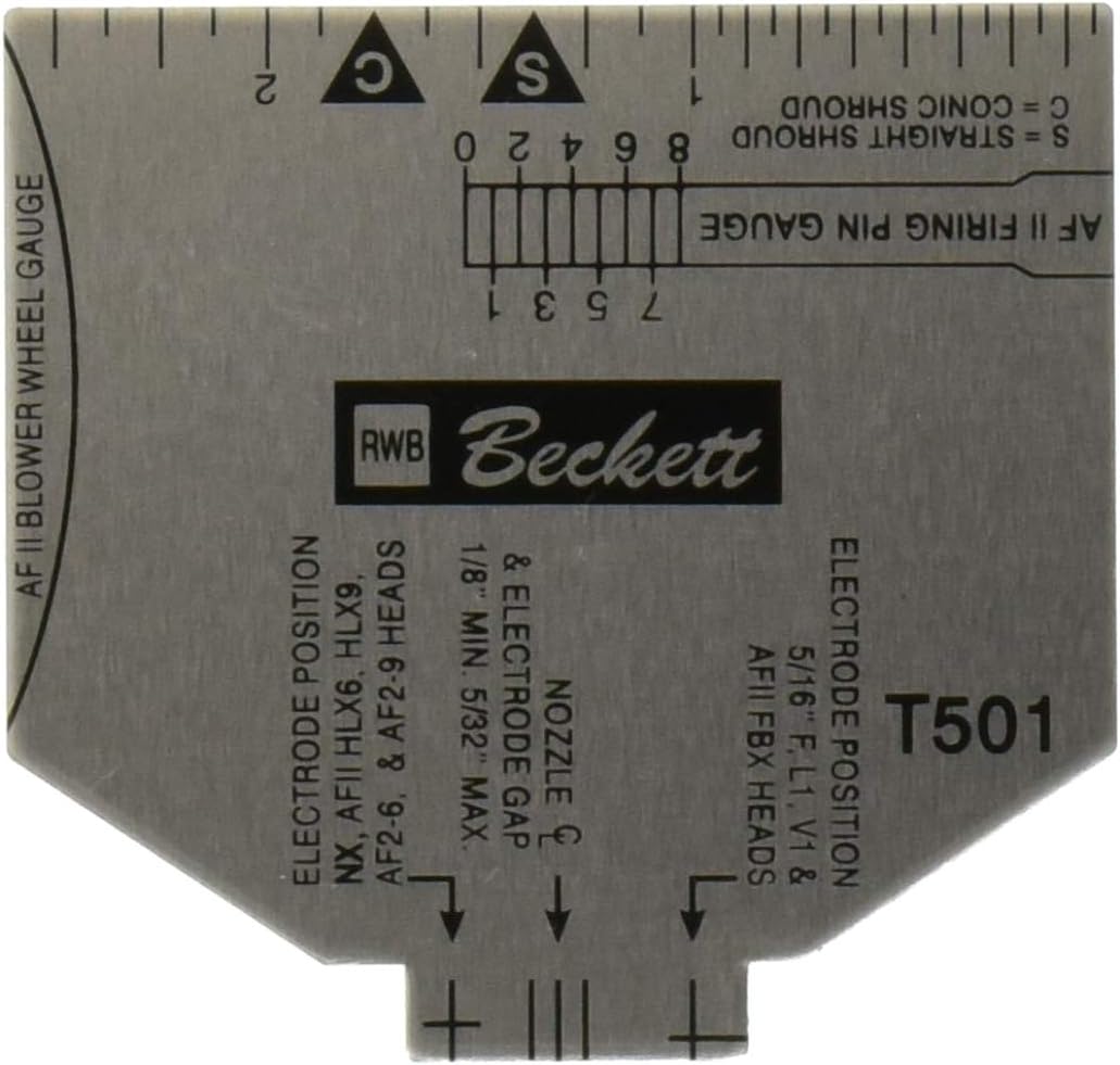RW BECKETT T501 GAS VALVES