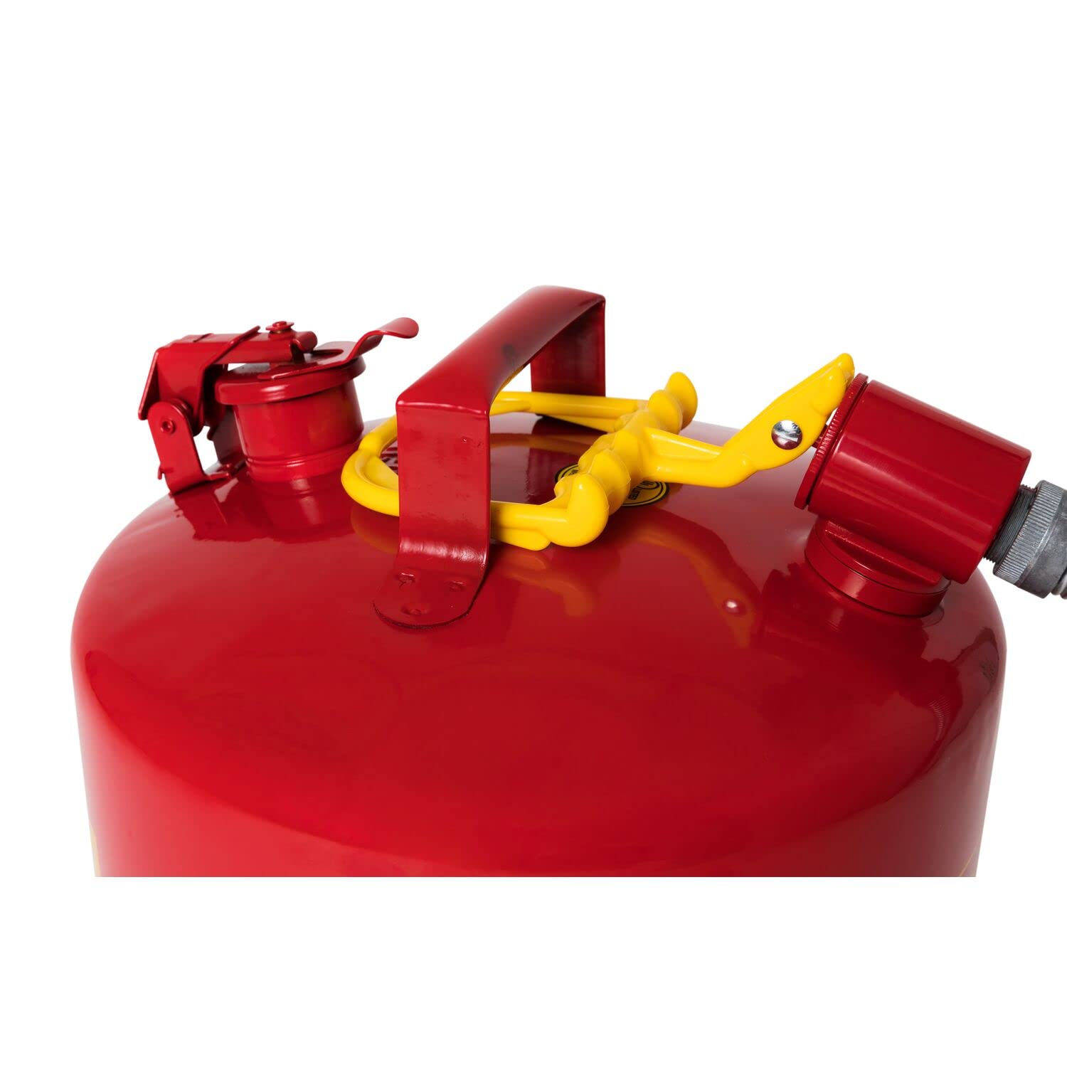 EAGLE GASKET AND PACKING Eagle U251SY Type II Safety Can 5 Gallon Yellow Flex Hose