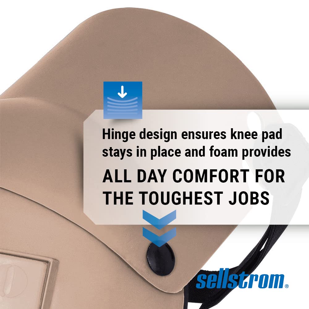 SELLSTROM Sellstrom S96113 KneePro Ultra Flex III Knee Pad Tan Universal Size
