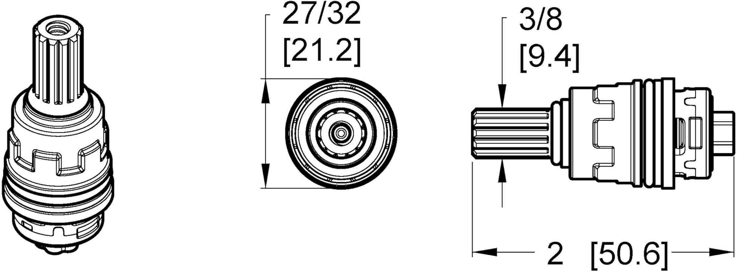 PFISTER Pfister 9100320 Cold Faucet Cartridge