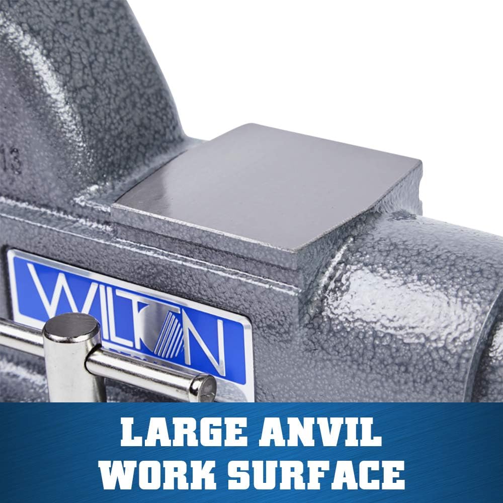 WILTON Wilton 28806 Tradesman Vise 5-1/2 Jaw Width 5 Jaw Opening 3-3/4 Throat