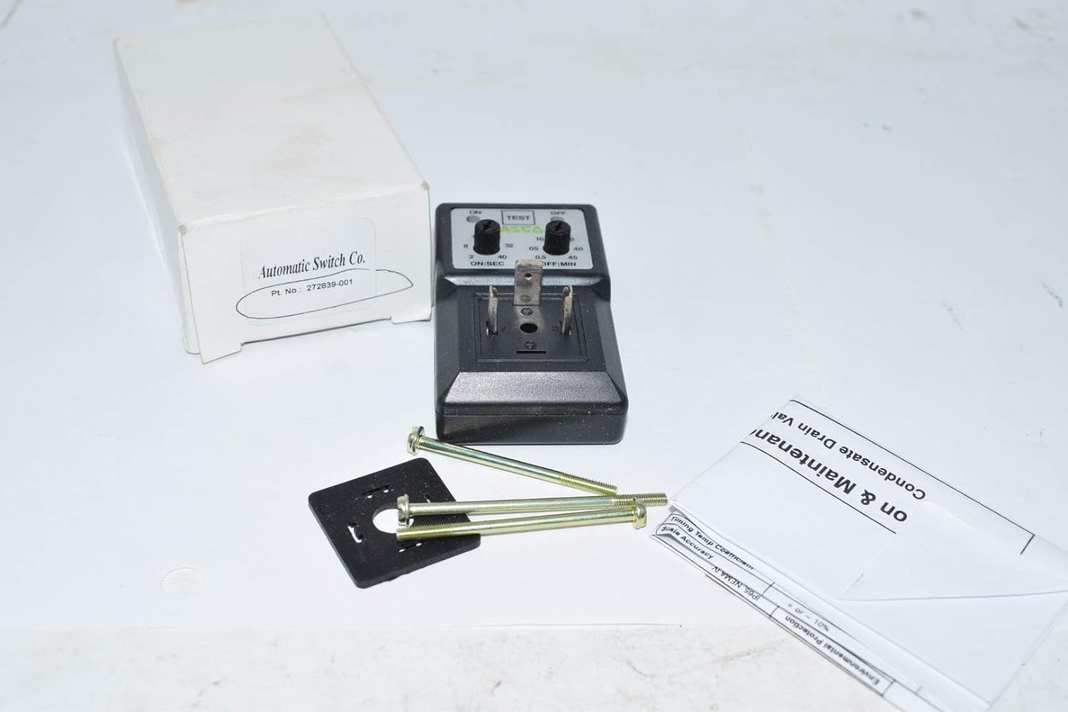 ASCO 272839-001 TIMERS