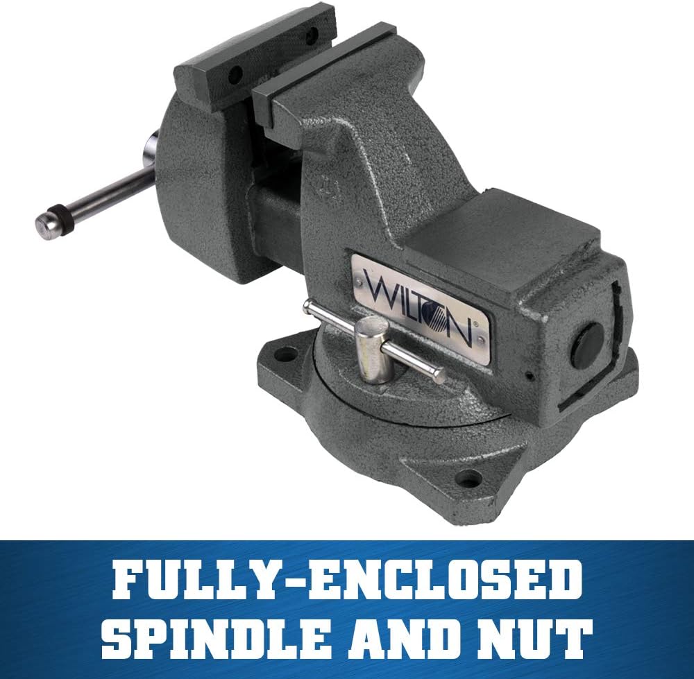 WILTON Wilton 21300 Mechanics Bench Vise 4 Inch Jaw Width 4-1/2 Inch Jaw Opening Swivel Base