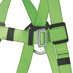 Peakworks V8002030 Full Body Safety Harness 310 lb Capacity Hi-Vis Green Universal Fit