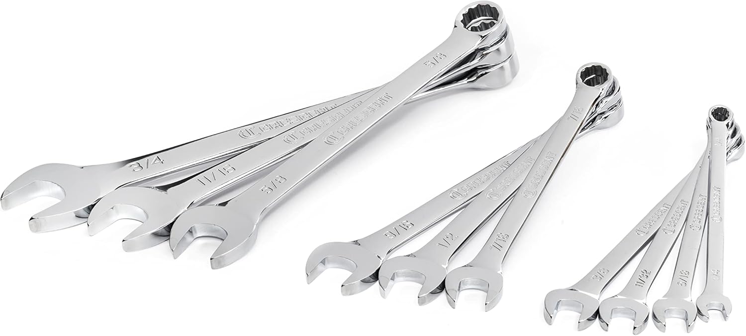 CRESCENT Crescent CCWS2-05 10 Pc. 12 Point SAE Combination Wrench Set