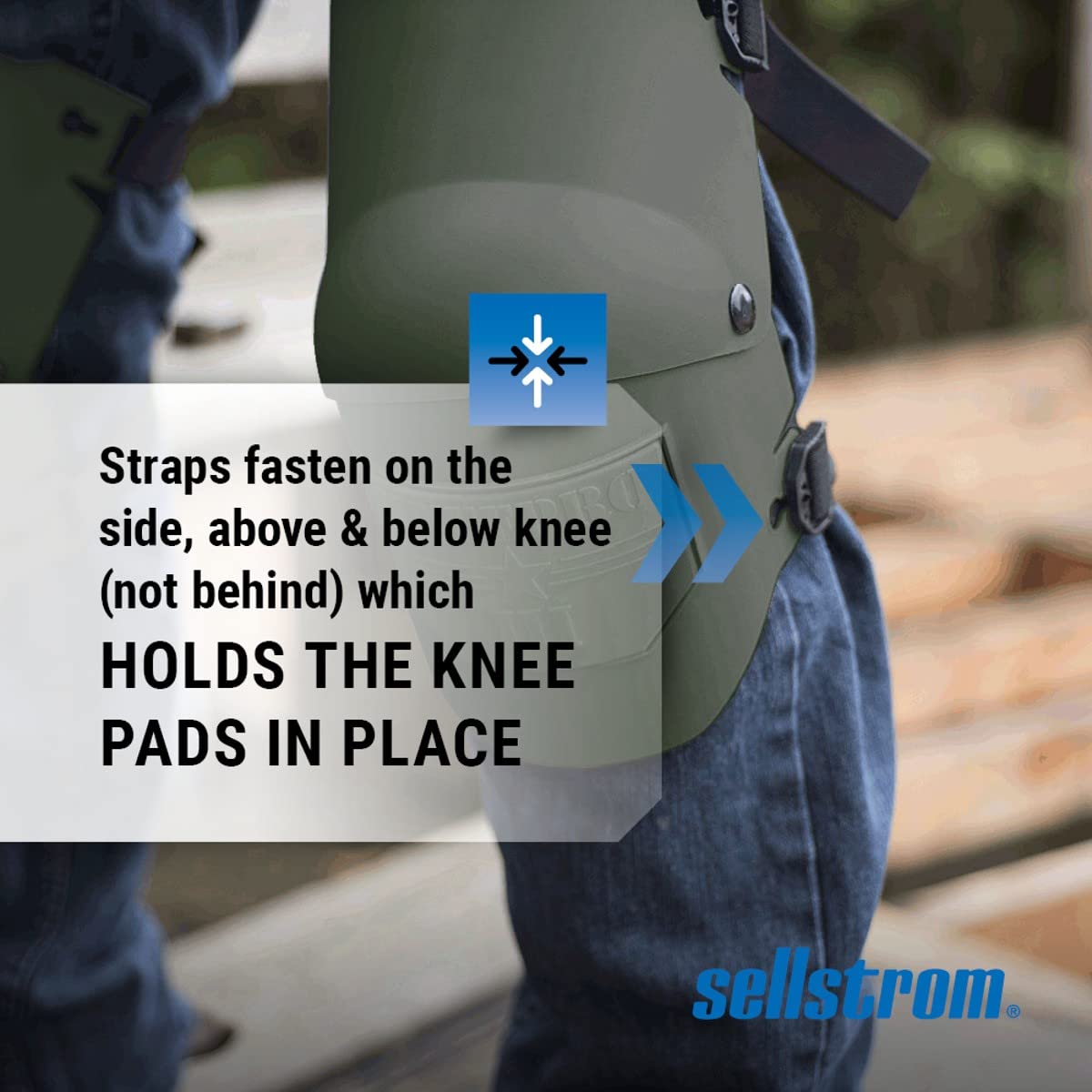 SELLSTROM Sellstrom S96112 KneePro Ultra Flex III Knee Pads Universal Size