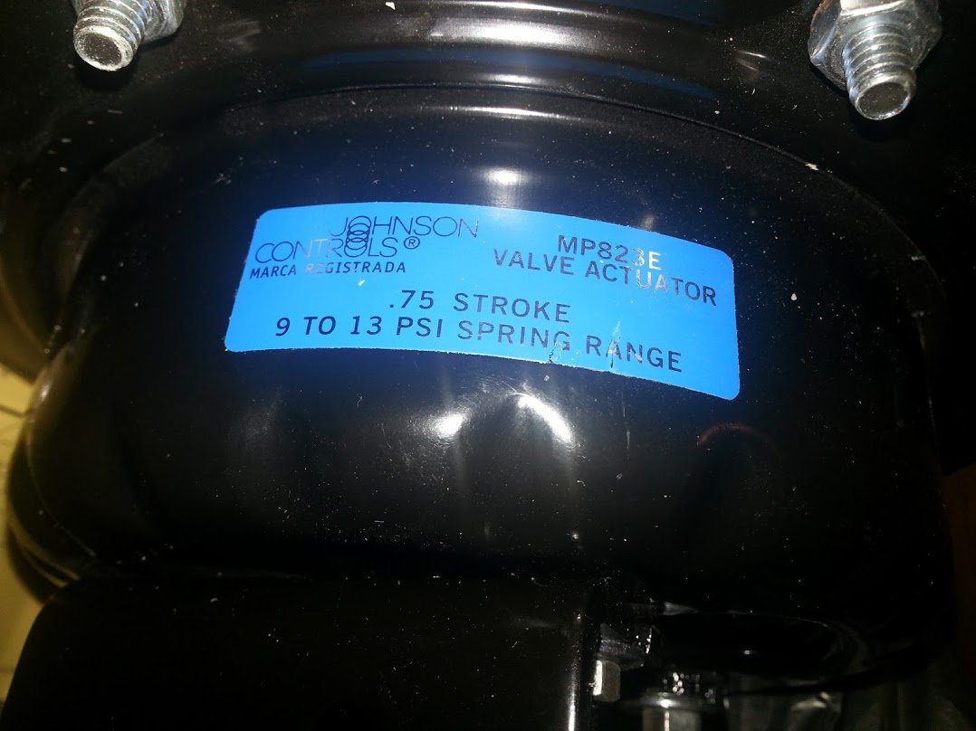 JOHNSON CONTROLS Johnson Controls VG7842ST+823D00 Brass Trim Globe Valve