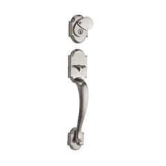 KWIKSET Kwikset 800AUHLIP-15S.STRKP Austin Handleset Smartkey Satin Nickel