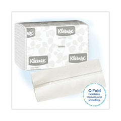 KIMBERLY-CLARK Kimberly-Clark KCC01500 Kleenex C-Fold Towels 10.125 x 13.15 inches 16/150 per Carton