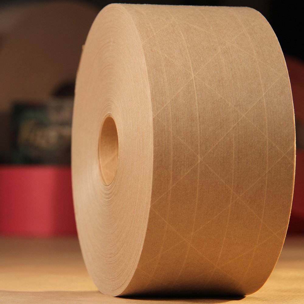 INTERTAPE POLYMER GROUP Intertape Polymer Group K7450 Industrial Central 260 Medium Duty Reinforced Water Activated Tape, 3 Width, 450 Length, Natural, Pack of 10