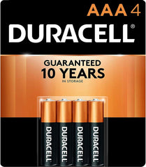 DURACELL DURMN2400B4Z BATTERIES