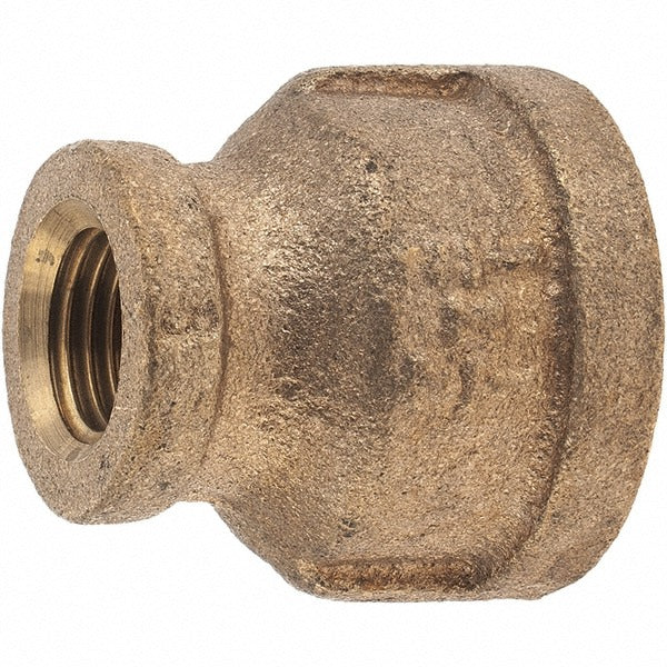 MERIT BRASS Merit Brass XB112-0804 Brass Reducing Coupling 1/2x1/4