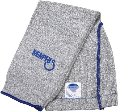 MCR SAFETY MCR Safety 9318D7T Memphis 7 Gauge Dyneema Sleeve with Thumb-Slot Gray 18-Inch