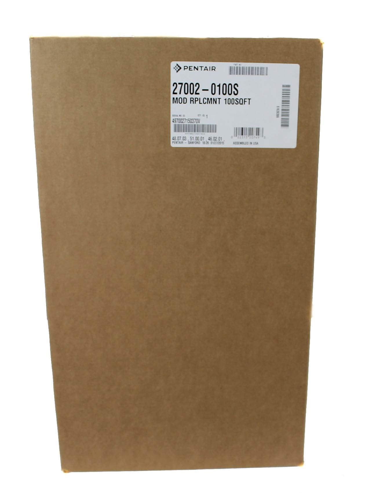 PENTAIR Pentair 27002-0100S Sta-Rite PLM100 Replacement Cartridge 100 Sq Ft