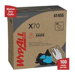 Kimberly-Clark 41455 Safety Wypall Disposable X70 Wiper 9.1 Width x 16.8 Length Pack of 1000
