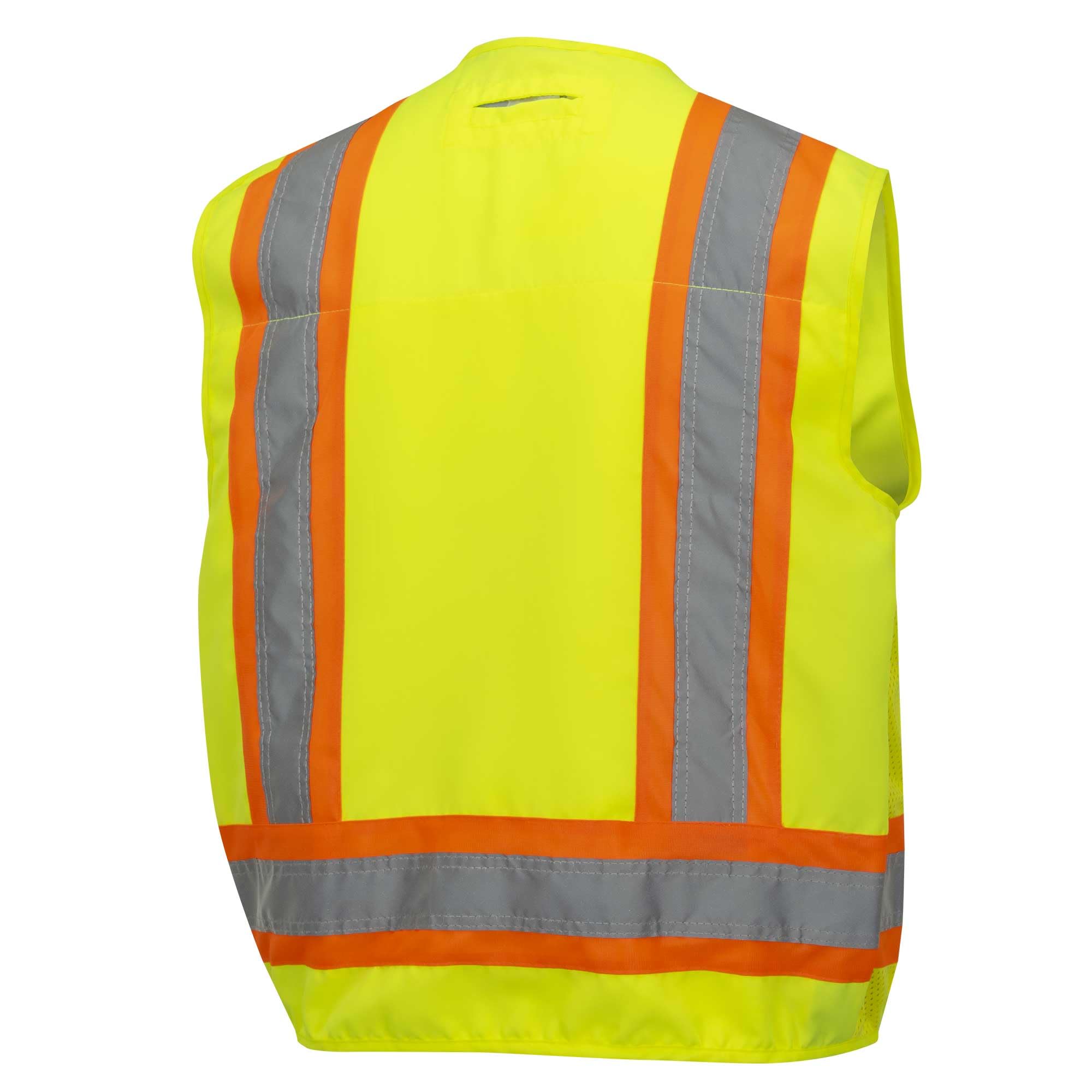 PIONEER Pioneer V1010141U-L Safety Vest Green Large