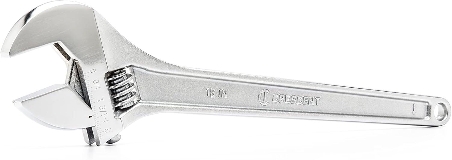 CRESCENT Crescent AC218BK 18 Adjustable Tapered Handle Wrench - Boxed