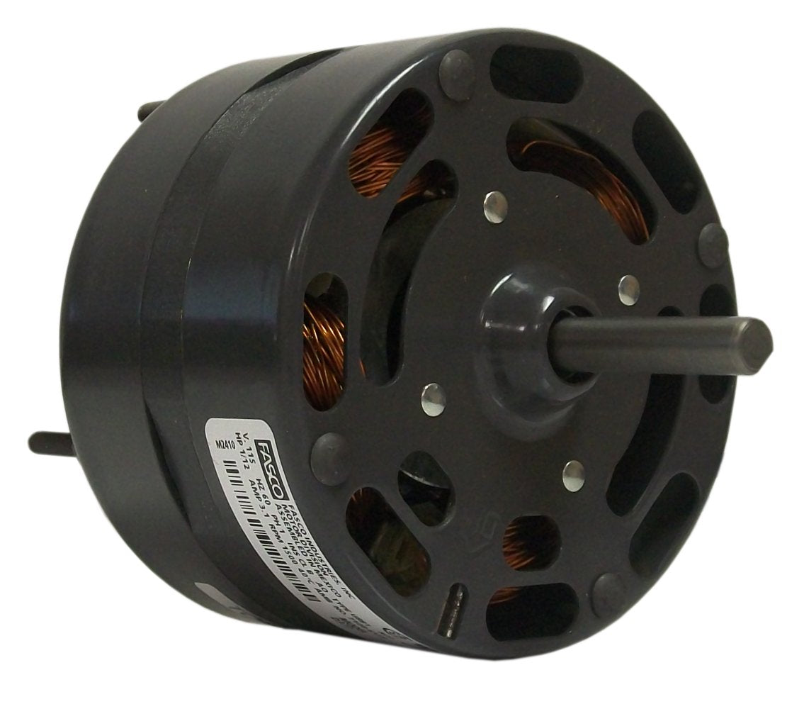 GENTEQ MOTORS Fasco D374 Motor 1500 RPM 115 Volts 4.4 Diameter 1/8 HP CW
