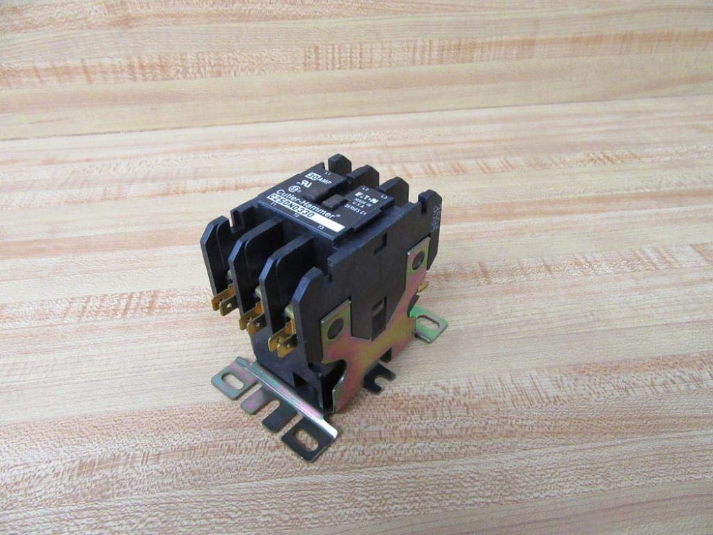 EATON Eaton C25DND330T Contactor 3-Pole 24 VAC 30 Amp