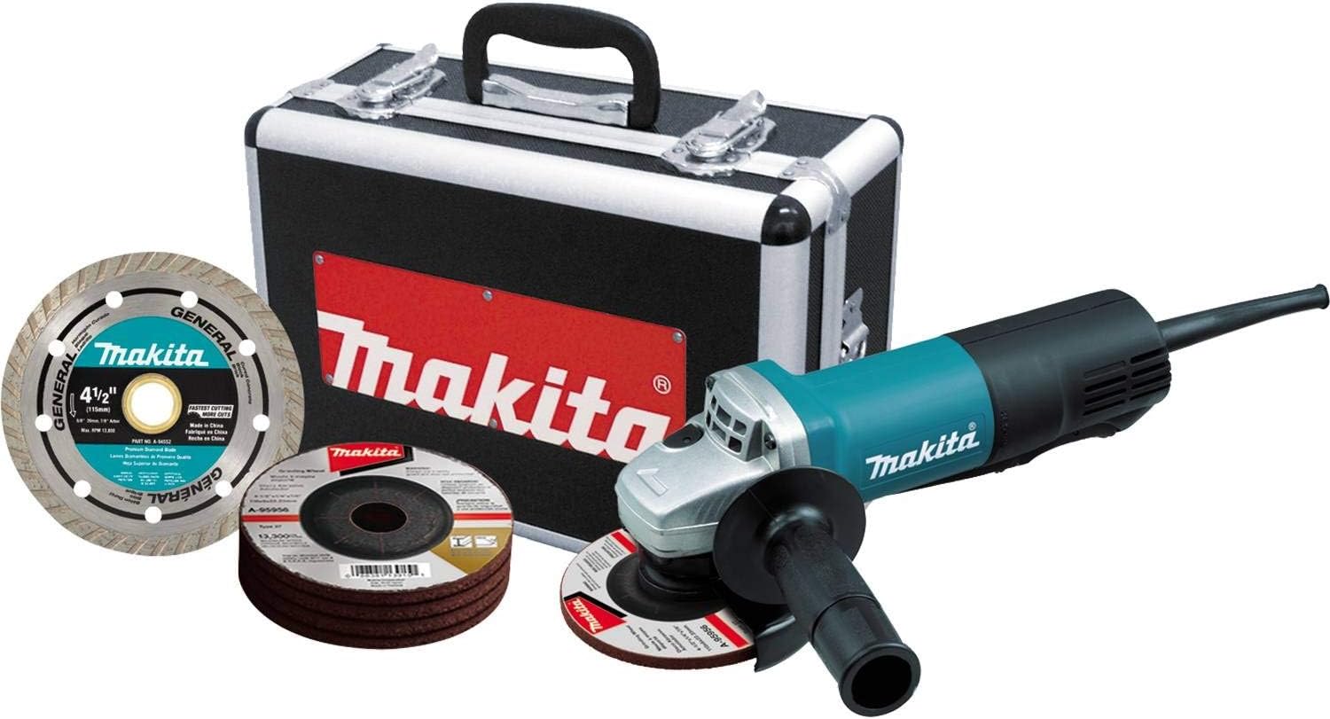 MAKITA 9557PBX1 ANGLE GRINDERS