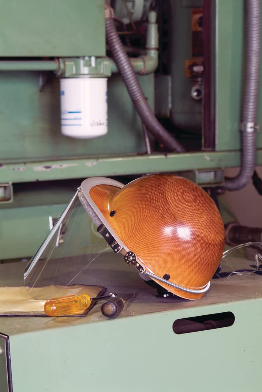 MSA SAFTEY MSA 454619 Skullgard Cap Style Safety Hard Hat with Staz-on Pinlock Suspension | Non-slotted Cap, Made of Phenolic Resin, Radiant Heat Loads up to 350F - Standard Size in Yellow