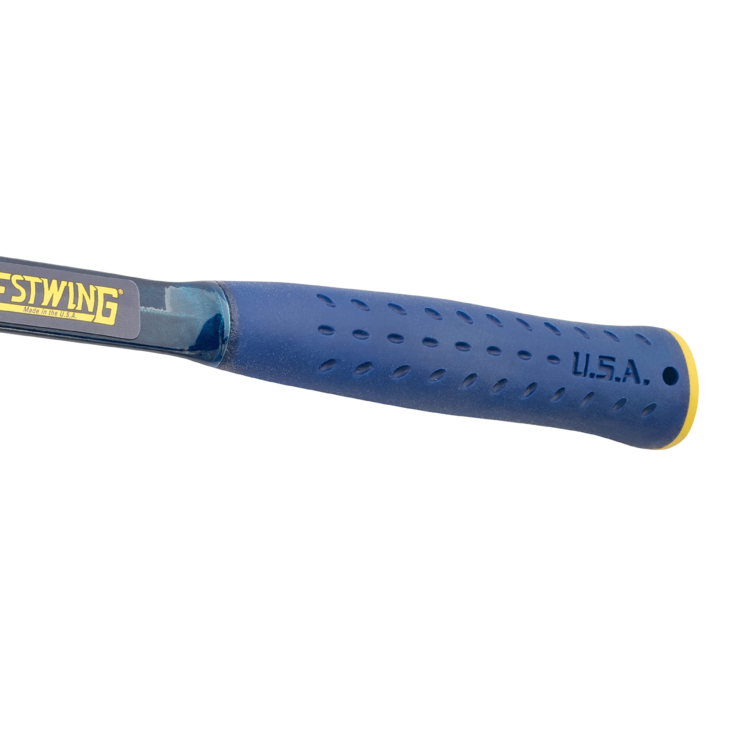 ESTWING Estwing E6-24PC Rock Pick 24 oz Geology Hammer with Pointed Tip and Shock Reduction Grip