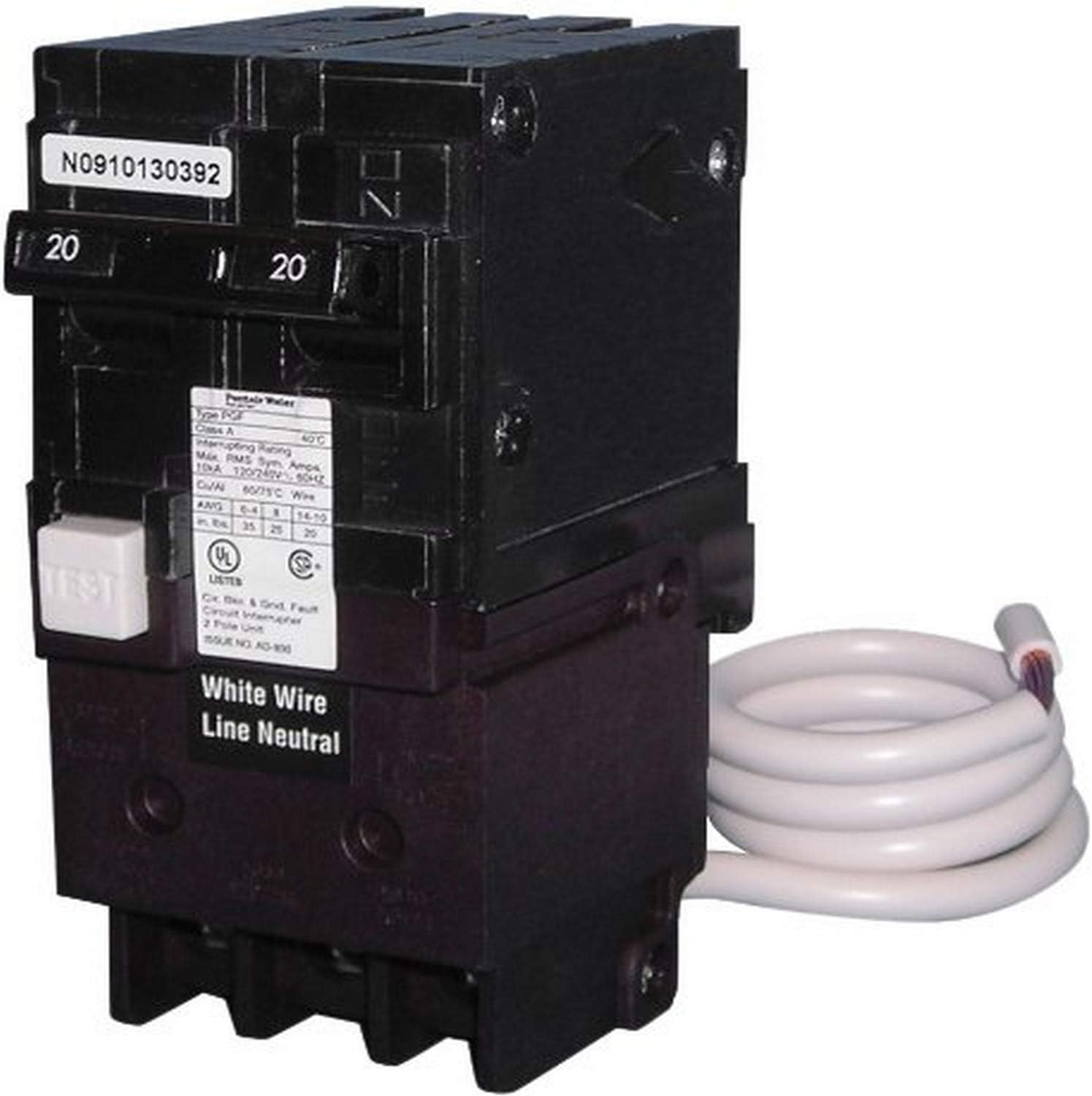 PENTAIR PA220GF GFCI BREAKERS