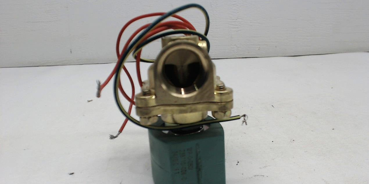 ASCO ASCO 8210G9 3/4 Inch NPT 240V Brass Solenoid Valve