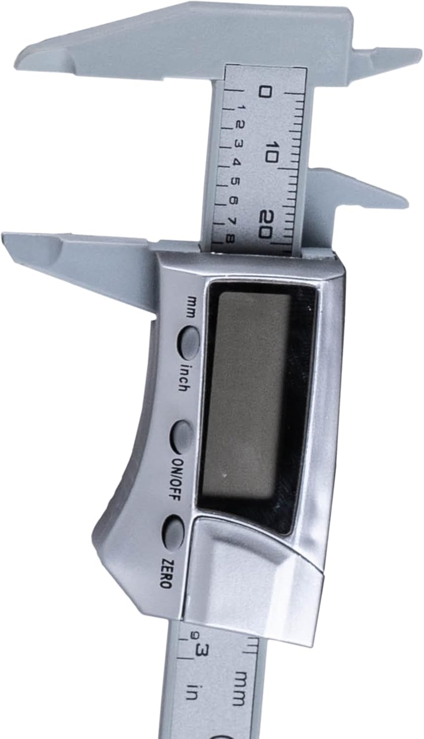GENERAL TOOLS General Tools 1433 Fraction Plus Digital Fractional Caliper 3-Inch