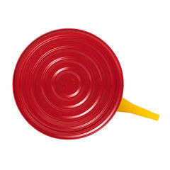 Eagle UI25FS Type I Metal Safety Can with F-15 Funnel Flammables 2.5 Gallon Red