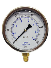 KODIAK CONTROLS KC201L40100 PRESSURE GAUGES