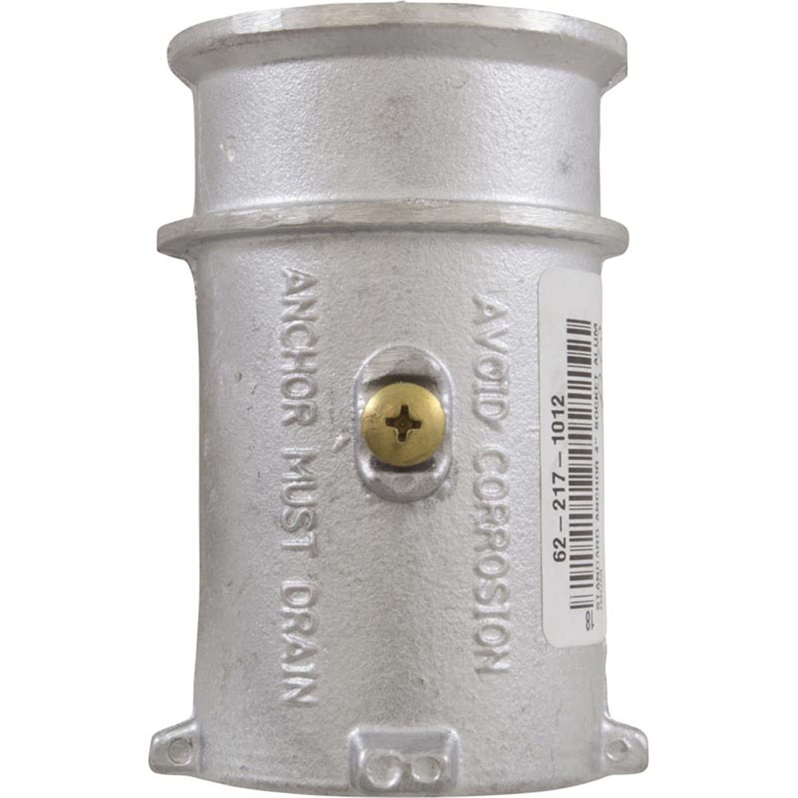 PERMACAST Perma-Cast PS-4019-C 4 Inch Aluminum Anchor Socket for 1.9 OD Rail