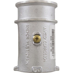 Perma-Cast PS-4019-C 4 Inch Aluminum Anchor Socket for 1.9 OD Rail