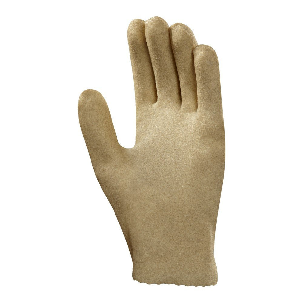 ANSELL Ansell 103290 KSR Multi-Purpose Vinyl-Coated Gloves Interlock Knit Liner Size 9 Yellow