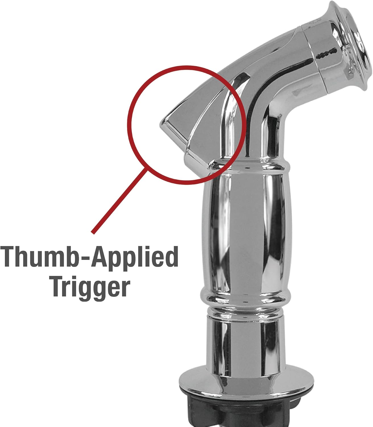 DANCO Danco 89215 Kitchen Sink Side Spray Head and Hose Chrome 1-Pack