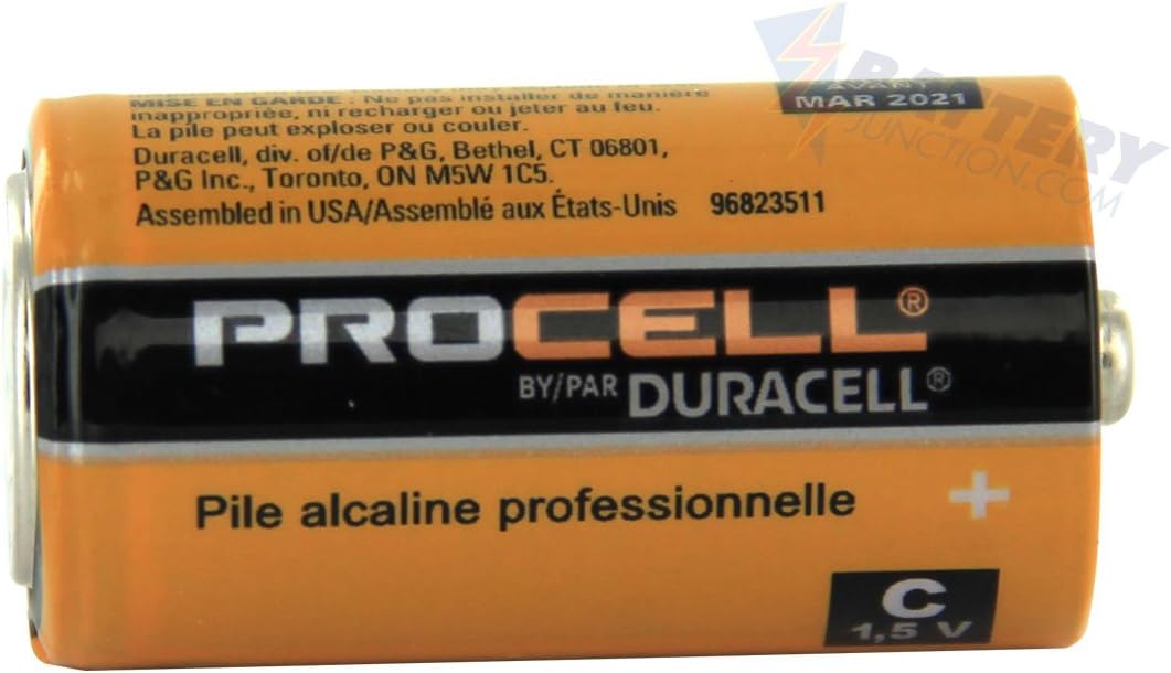 DURACELL Duracell DURPC1400 Procell Battery 1.5 V 12 Count Pack