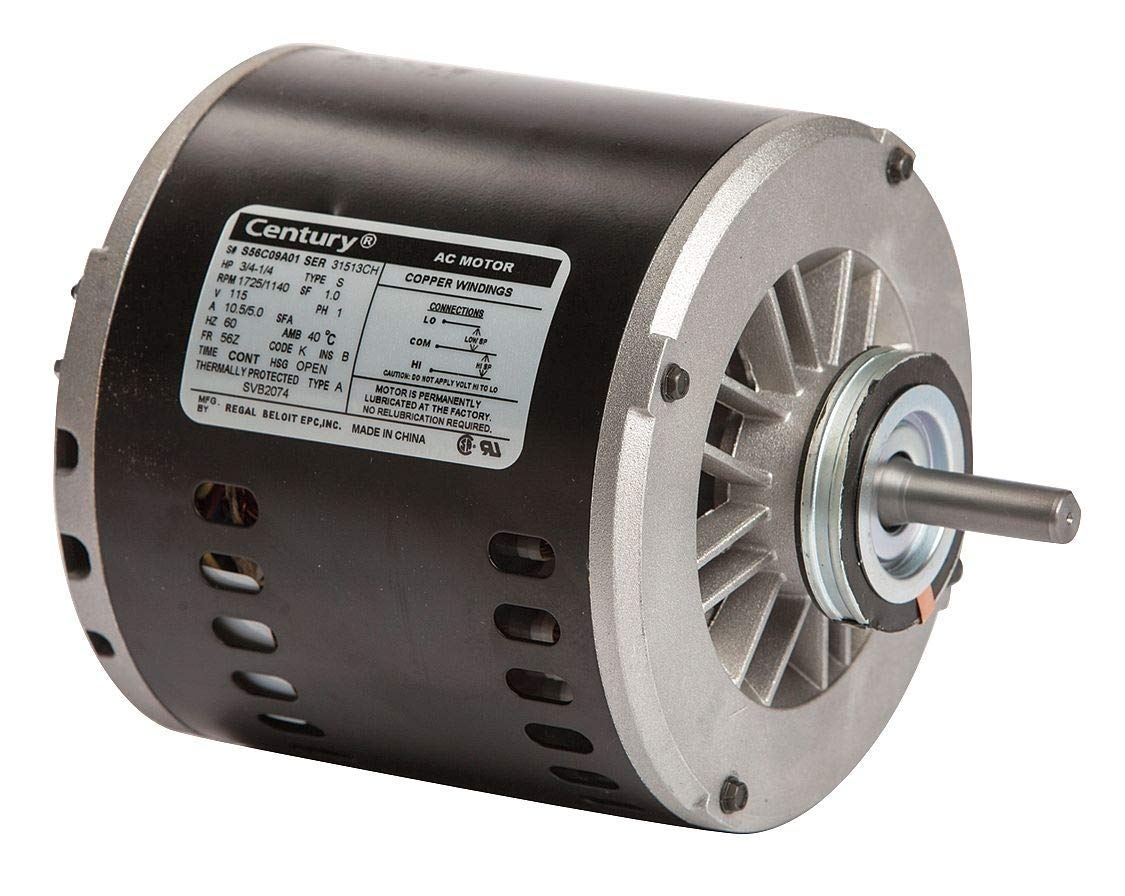 CENTURY MOTORS SVB2074 EVAPORATIVE COOLER MOTORS