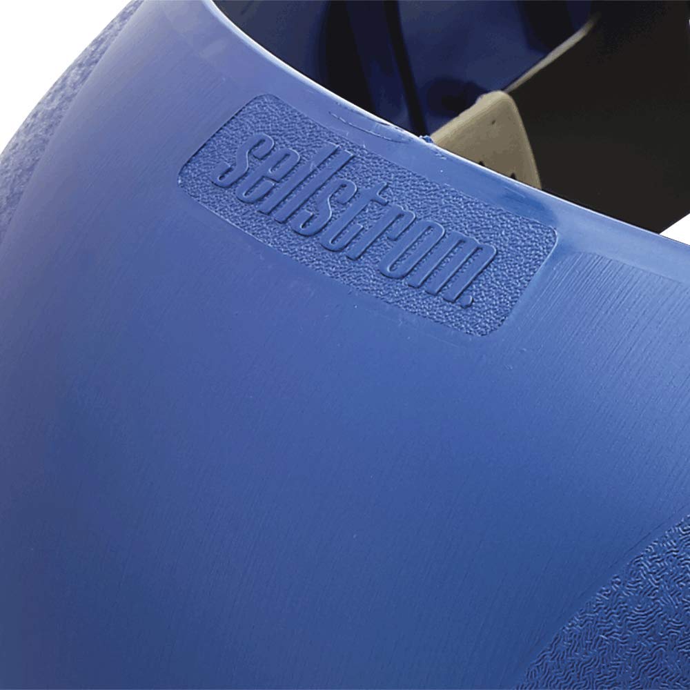 SELLSTROM Sellstrom S39100 Single Crown Safety Face Shield with Ratchet Headgear Plastic Blue