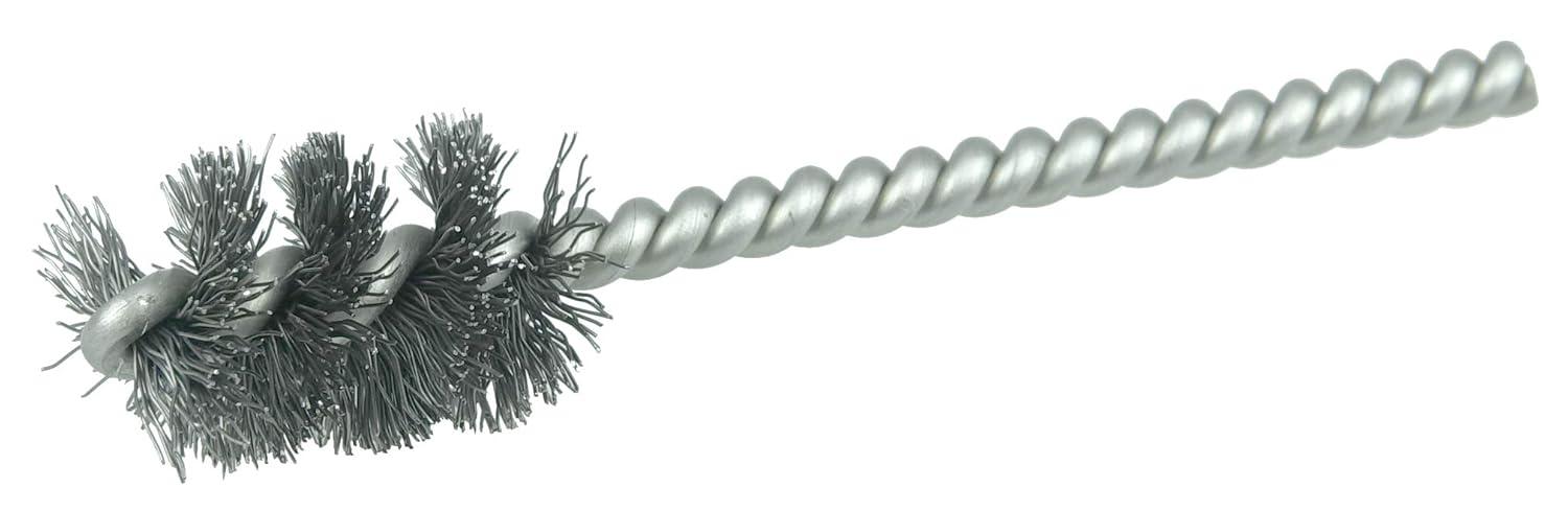 WEILER Weiler 21075 Power Tube Brush Steel Wire Fill 1 Inch Brush Length Made in USA