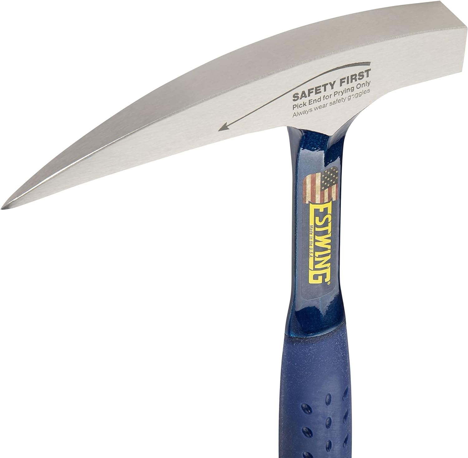 ESTWING Estwing E3-22P Rock Pick 22 oz Geology Hammer Pointed Tip Shock Reduction Grip