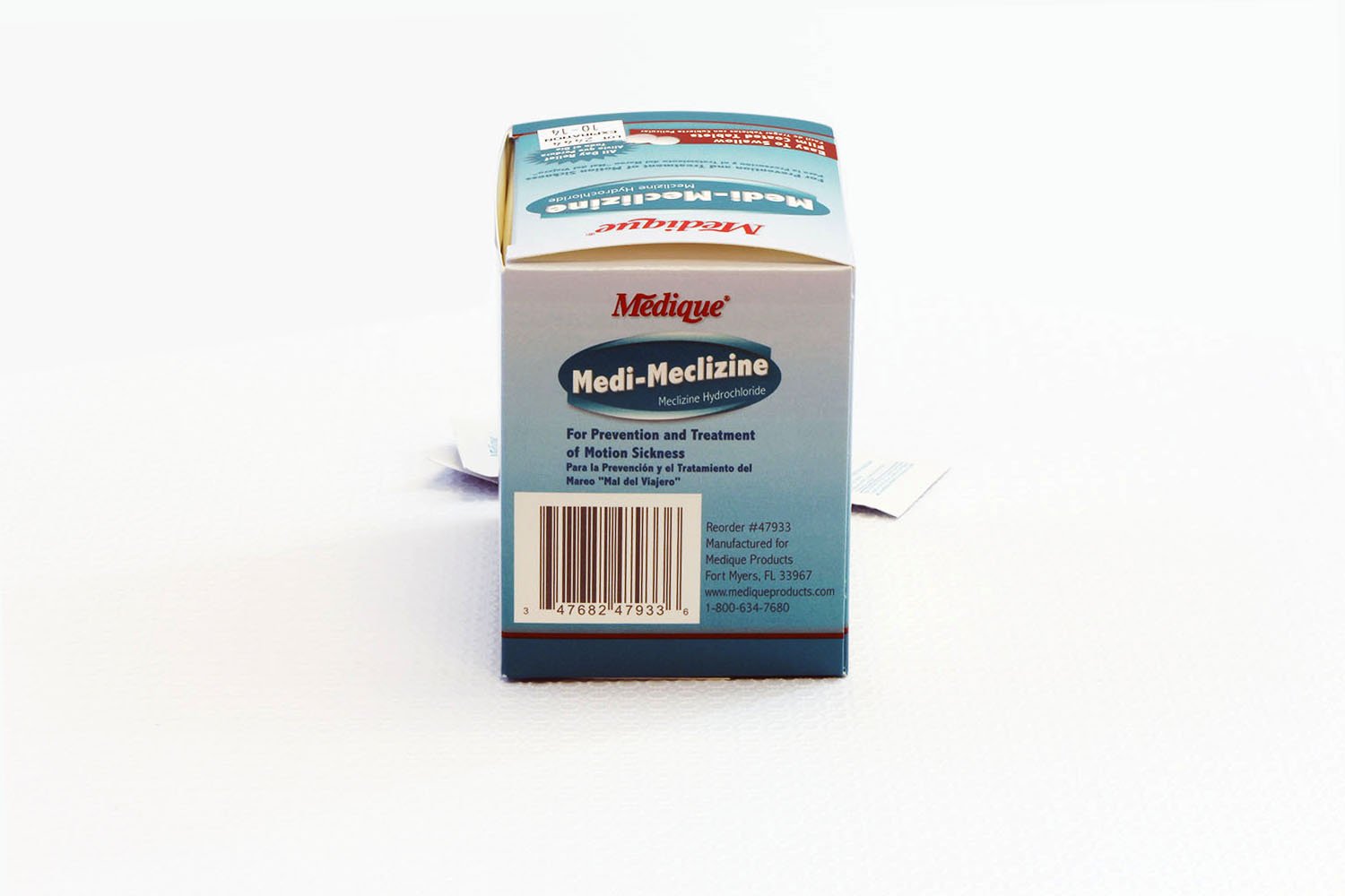 MEDIQUE Medique 47915 Medi-Meclizine Motion Sickness Medication - 500 Tablets