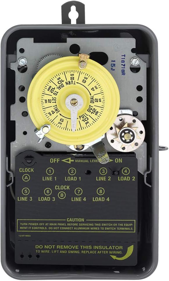 INTERMATIC T1871BR DPDT RELAYS